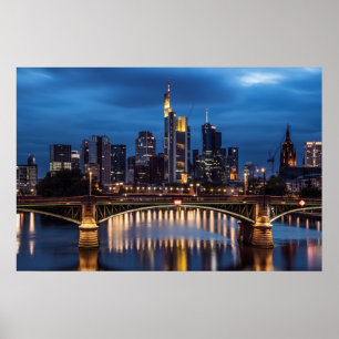 Frankfurt Main Duitsland Poster