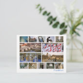 Frankfurt multi-afbeelding briefkaart (Staand voorkant)