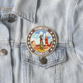 Frankfurt Ronde Button 7,6 Cm (In situ)