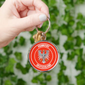 Frankfurt Round Emblem Sleutelhanger (Hand)