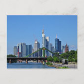 Frankfurt skyline briefkaart (Voorkant)