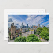 Frankfurt Skyline Briefkaart (Voorkant / Achterkant)