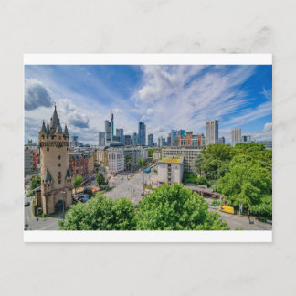 Frankfurt Skyline Briefkaart