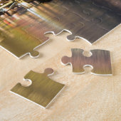 Frankfurt Skyline Duitsland gift Poster Holiday Po Legpuzzel (Zijkant)