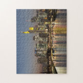 Frankfurt Skyline Duitsland gift Poster Holiday Po Legpuzzel (Verticaal)