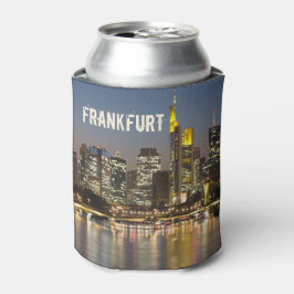 Frankfurt Skyline Duitsland  Souvenir cadeau Blikjeskoeler