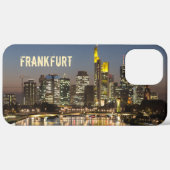Frankfurt Skyline Duitsland  Souvenir cadeau Case-Mate iPhone Case (Achterkant / Rechts)