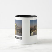 Frankfurt Skyline Duitsland Souvenir cadeau Mok (Midden)