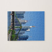 Frankfurt skyline legpuzzel (Horizontaal)