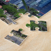 Frankfurt skyline legpuzzel (Zijkant)