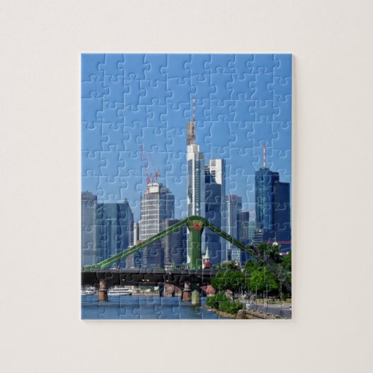 Frankfurt skyline legpuzzel (Verticaal)