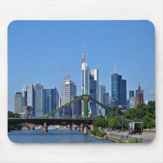 Frankfurt skyline muismat (Voorkant)
