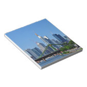 Frankfurt skyline notitieblok (Schuin)