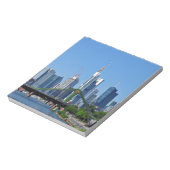 Frankfurt skyline notitieblok (Linkerzijde)