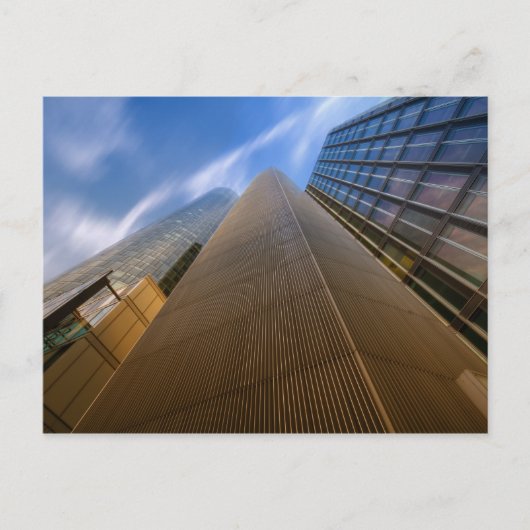 Frankfurt - Skyscraper briefkaart (Voorkant)