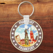 Frankfurt Sleutelhanger (Achterkant)