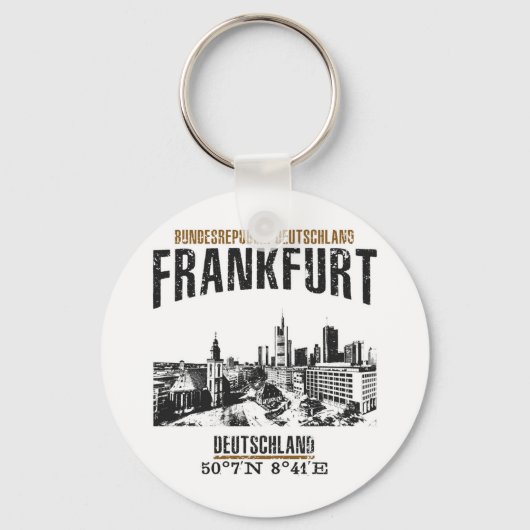 Frankfurt Sleutelhanger (Voorkant)