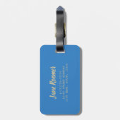 Frankfurter Roemer Duitsland Bagagelabel (Achterkant verticaal)