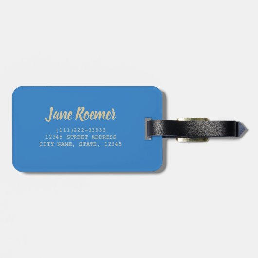 Frankfurter Roemer Duitsland Bagagelabel (Achterkant horizontaal)