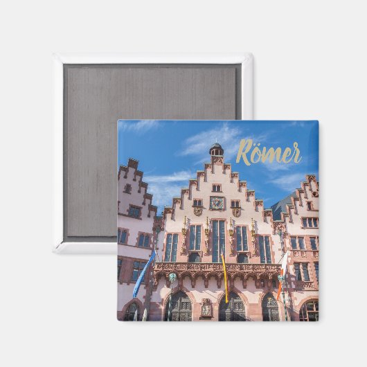 Frankfurter Roemer Duitsland Magneet (Voorkant / Achterkant)