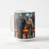 Frankie and Friends, Halloween Coffee Mug Koffiemok (Voorkant links)