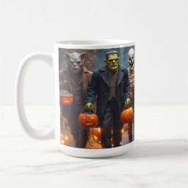 Frankie and Friends, Halloween Coffee Mug Koffiemok