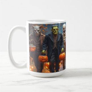 Frankie and Friends, Halloween Coffee Mug Koffiemok