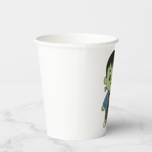 Frankie Baby Shower Cups – Monster Baby Party Drin Papieren Bekers (Rechts)