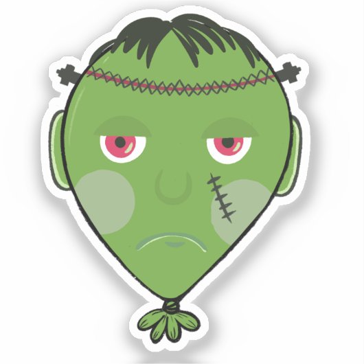 Frankie Balloon Sticker (Voorkant)