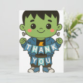 Frankie Boo Crew “Thank You” Card Bedankkaart (Staand voorkant)