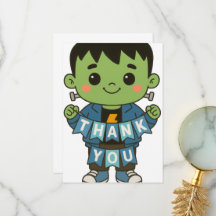 Frankie Boo Crew “Thank You” Card 