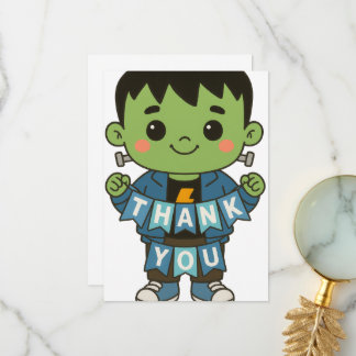Frankie Boo Crew “Thank You” Card Bedankkaart