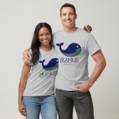 Frankie de boze 4-inch walvis T-shirt (Unisex)