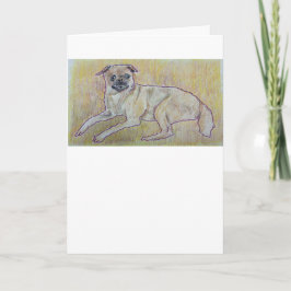 Frankie Dog Wenskaart Kaart