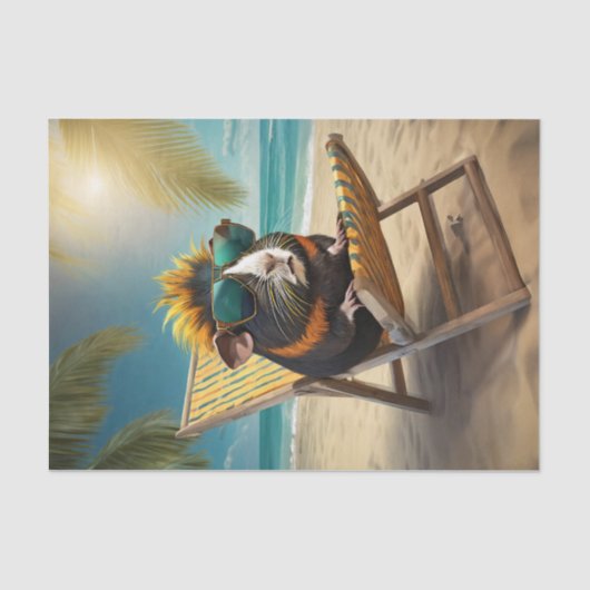 Frankie G gaat op vakantie, Summer Fun Tissuepapier (Voorkant)