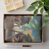 Frankie G & Gerald, Cavia's Go Vaca Tissuepapier (Geschenk)