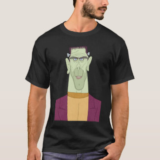 Frankie leeft! Het moderne Cartoon Halloween monst T-shirt