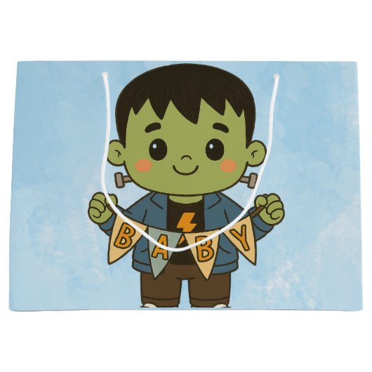 Frankie’s Baby Bash Baby Shower Gift Bags Groot Cadeauzakje (Voorkant)
