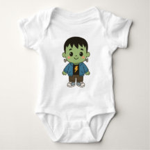 Frankie Sparks “Little Monster” Halloween Bodysuit