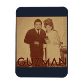 FRANKIE SR & MARGARET GUZMAN - MAGNEET (Verticaal)