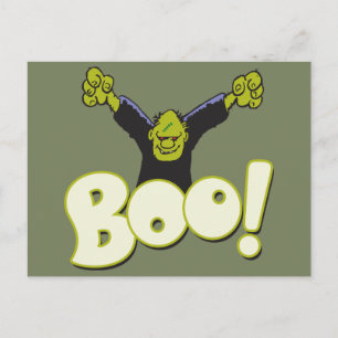 Frankie Superheld - Frankenstein Monster Halloween Briefkaart