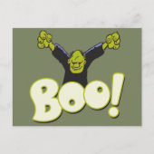 Frankie Superheld - Frankenstein Monster Halloween Briefkaart (Voorkant)