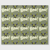 Frankie Superheld - Frankenstein Monster Halloween Cadeaupapier (Vlak)