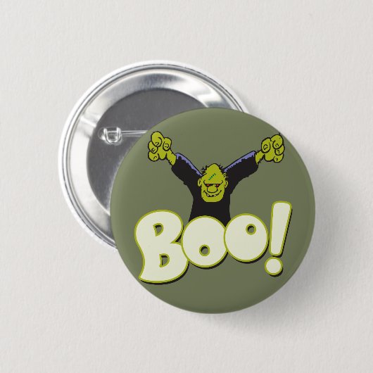 Frankie Superheld - Frankenstein Monster Halloween Ronde Button 5,7 Cm (Voorkant /achterkant)