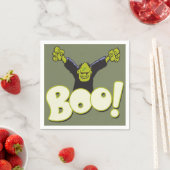 Frankie Superheld - Frankenstein Monster Halloween Servetten (Insitu)