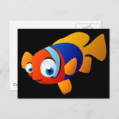 Frankie The Fish Briefkaart (Voorkant / Achterkant)