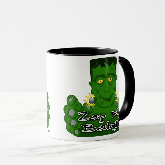 Frankie Zap me Baby. Mok (Voorkant rechts)