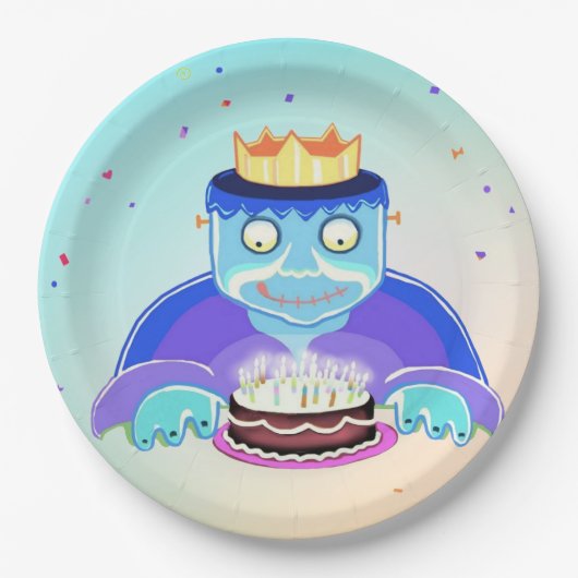 Frankie's Birthday paper bord (Voorkant)