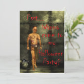 Frankie's uitnodiging voor hoogtemiet (Staand voorkant)