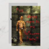 Frankie's uitnodiging voor hoogtemiet (Voorkant / Achterkant)